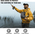 Fly Fishing Chest Pack, Waterproof Fishing Tackle Backpack, Lightweight Pouch with Multiple Compartments