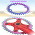 YBEKI 32T 34T 36T 38T Chainring, 104BCD Round Narrow Wide Single Bike Chainring for 8-11 Speed MTB Road