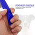 2 Packs Pet Hair Comb, 2 in 1 Multifunctional Pet Hair Comb for Grooming and Dehairing Face and Paws (Blue)