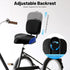 YDOOLNG 220lbs Commuter 9.84 11.81in Bike Seat with Backrest, Bicycle Seat with Adjustable Height Bike Saddle
