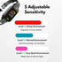 Dog Bark Collar, Rechargeable Smart Anti Barking Training Collar with 5 Adjustable Sensitivity Modes for All Dog Sizes