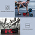 15" Countdown/Up/Stopwatch/12-Level ANJANK Large Gym Timer, LED Digital Wall Clock with Seconds, Timing for Workout
