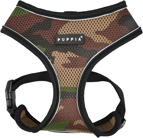 Puppia Soft Harness Pro, Camo, Size M