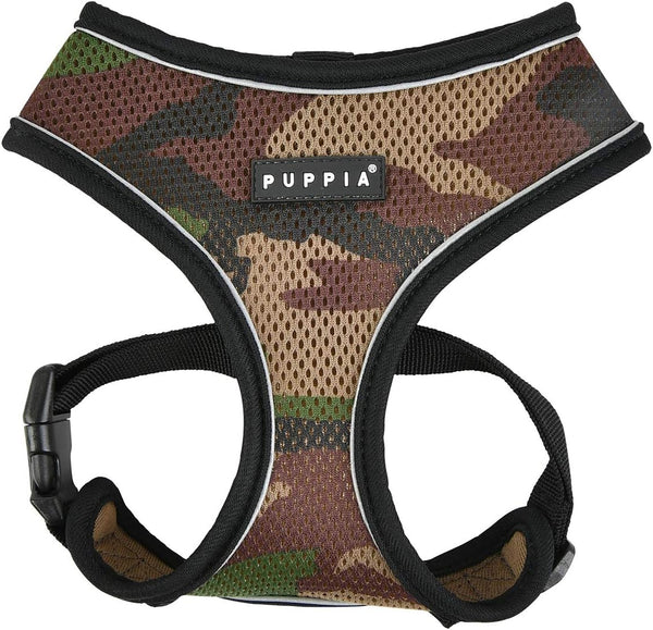 Puppia Soft Harness Pro, Camo, Size M