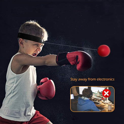 WEIAIGI Weiaiji Boxing Reflex Ball, Training Boxing Equipment Combat Speed for Both Adults and Children, improving Hand