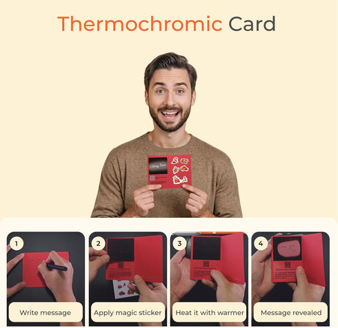 Jerritte 104131F 3 Electric Hand Warmers Rechargeable, with Temp & Battery Display, Heat Levels, Fast Heating, Smart