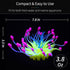 Uniclife Coral Artificial Decoration, Glowing Effect Silicone Ornament for Fish Tank Aquarium, Yellow
