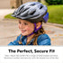 Schwinn Thrasher Helmet for Kids, Size 55-58 cm, Lightweight Microshell, Adjustable Dial & Straps
