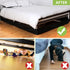 Under Bed Blocker for Pets, Toy Blocker with Black Zip Ties, Under Bed Barrier for Dogs Cats Puppy Furniture (Black,