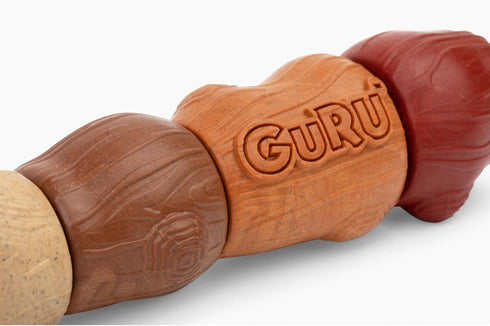 GURU Pet: Multi-Flavor Stick - Medium - Spinning Dog Chew Toy, Infused Flavors, Bacon-Chicken-Peanut Butter-Vanilla