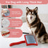 Slicker Brush for Dogs, Slicker Brush for Doodles Long Haired Dog, Goldendoodle Long Pin Detangler for Dematting, Dog