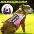 Service Dog Harness and Leash Set, Training Vest with 10 Dog Patches, Emotional Support for Small to XL Dogs