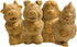 Nylabone Healthy Edibles Natural Puppy Chews, Long Lasting Treats for Puppies, Lamb & Apple Flavor, 4 Count