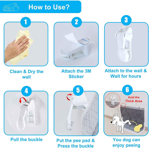 Kingwee (4 Pack) Dog Pee Pad Holder with Walls for Small & Large Size Wee Wee Pad, Indoor Potty Training Pad Holder