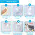 Kingwee (4 Pack) Dog Pee Pad Holder with Walls for Small & Large Size Wee Wee Pad, Indoor Potty Training Pad Holder