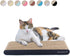AMZNOVA Cat Scratcher - Durable Cardboard Cat Scratching Pad with Catnip, Narrow, Textured Black (Upgraded)