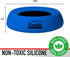 Franklin Pet Supply Travel Pet Silicon Bowl 27oz. – No Spill – BPA Free – Splash Proof – for Water and Food – Travel Smart Design – Portable Car Design – for Larger Dogs,Blue