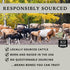 K9 8 10 Inch 50 16 Pack Connoisseur Beef Marrow Rib Dog Bones Long Lasting to Long - USA Made Single Ingredient