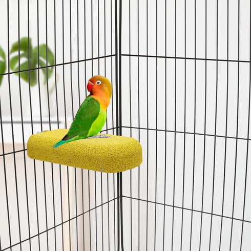 Bird Calcium Teeth Chew Toy for Hamster, Parrot, Parakeet, Rabbit, Chinchilla, Squirrel (Random Color)