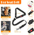 No Pull Dog Harness, Collar & Leash Set with Dog Seat Belt, Collapsible Bowls & Poop Bag Dispenser for Small to Large