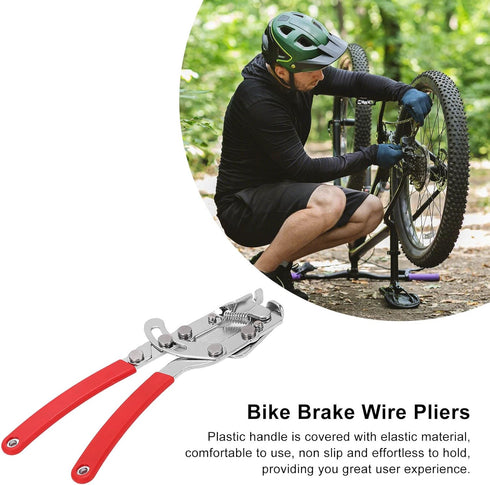 SUNGOOYUE Brake Cable Pliers, Carbon Steel Portable Bike Brake Gear Wire Puller for Repair