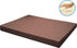 Dogbed4less Memory Foam Platform Dog Bed, Crate Mattress with Waterproof Removable Cover, Large 42X28X3, Brown