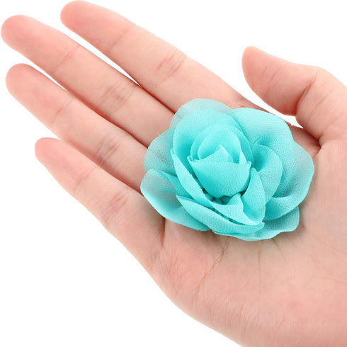 Leinuosen 20 Pcs Flower Charms for Dog Collar, Multi Color Bow Tie for Cat Puppy Dog Grooming Accessories