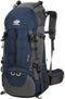 WoneNice Waterproof Hiking Backpack 50L(45+5) - Outdoor Sport Daypack with Rain Cover