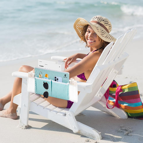 GEERTOP Portable Beach Cup Holder Ultralight Outdoor Chair Armrest Cup Organizer Water Bottle Holder for Beach Chair