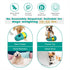 JKWLBTC Dog Food Puzzle Toy Adjustable Treat Dispensing Food Dispenser Slow Feeder Bowls Puppy Enrichment Toy Ball Dog