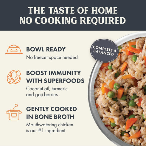 Health Extension Gently Cooked Pouches for Dogs, Chicken and Pumpkin, 9oz Pouch, 10 Pack