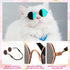 8 Pcs Pet Dog Cat Costume - Halloween Dog Neck Tie and Sunglasses for Small Dog Cat Accessories Halloween Cosplay Party