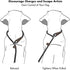 Friends Forever Extremely Durable Dog Rope Leash, Premium Quality Training Slip Lead, Reflective, 6 Feet, Olive