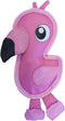 Outward Hound Fire Biterz Flamingo Plush Interactive Dog Toy, Small Firehouse Material