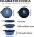 COOYOO Collapsible Dog Bowl, 2 Pack Portable Water Bowls for Cats Dogs with 2 Carabiners for Traveling