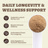 8 Immune, Wellix Mushroom Powder Supplements for Dogs & Cats - Lumps & Bumps Dog Supplement - Types of Mushrooms