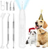 Rarepet Dog Teeth Cleaning Kit with Light, USB Rechargeable Dogs Tooth Brushing
