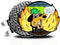 Wolph This is FINE Golf Ball Marker - Magnetic Hat Clip, Funny Golf Gifts and Accessories for Men Women