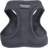 Downtown Pet Supply No Pull Step in Dog Harness, X-Large Charcoal - Adjustable Padded Mesh Fabric with Reflective Trim