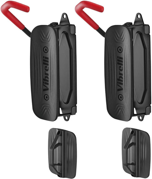 Vibrelli Swivel Bike Wall Mount, Vertical Bike Rack for Garage, Bike Hangers for MTB, Road, eBike, Storage Hooks for
