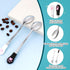 QfwdfcTrenz 2 Pcs Dog Cat Spoon Wet Food Storage Pet Feeder Small Spoon Pet Can Spoons Stainless Steel Can Scoop Long