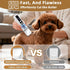 4 1 Trimmer 2-Speed ETACCU in Dog Clippers Grooming Kit with LED Display, Cordless Dog Quiet Hair for Paw Nail Grinder