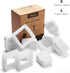 iPettie Replacement Filters for Tritone & Fiumi Ceramic Pet Water Fountain, 8PCS Carbon & 4PCS Foam Filters