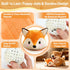 Interactive Fox Puppy Toy for Anxiety & Boredom Relief - Automatic Self-Moving, Bouncing & Vibrating with Sound