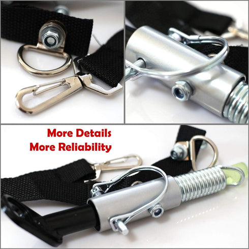 Upgraded Bike Trailer Coupler Connector Hitch Linker, Hitch Adapter Attachment for Bicycle Rear Rack