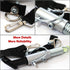 Upgraded Bike Trailer Coupler Connector Hitch Linker, Hitch Adapter Attachment for Bicycle Rear Rack