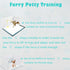 Dog Litter Box with High Walls, Indoor Potty for Small and Medium Dogs, No Spill Holder Tray for Easy Cleaning
