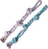 Dog Rope Toys 2 Pcs, Indestructible Chew Toys for Aggressive Chewers, Tough Teething Toys for Small to Large Breeds