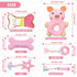 6 Pack Puppy Toys for Teething Small Dogs, Soft Squeaky Chew Toys for Small Breed Cleaning Doggy Teeth