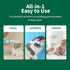 Fabullciso 2-in-1 Pet Grooming Kit, Gentle Comb and Waterless Cleaning Mousse for Dogs and Cats, No-Rinse Foam